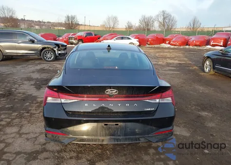2023 Hyundai Elantra Limited из США, поврежденный, VIN 5NPLP4AG2PH091202